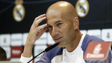 Zidane en rueda de prensa