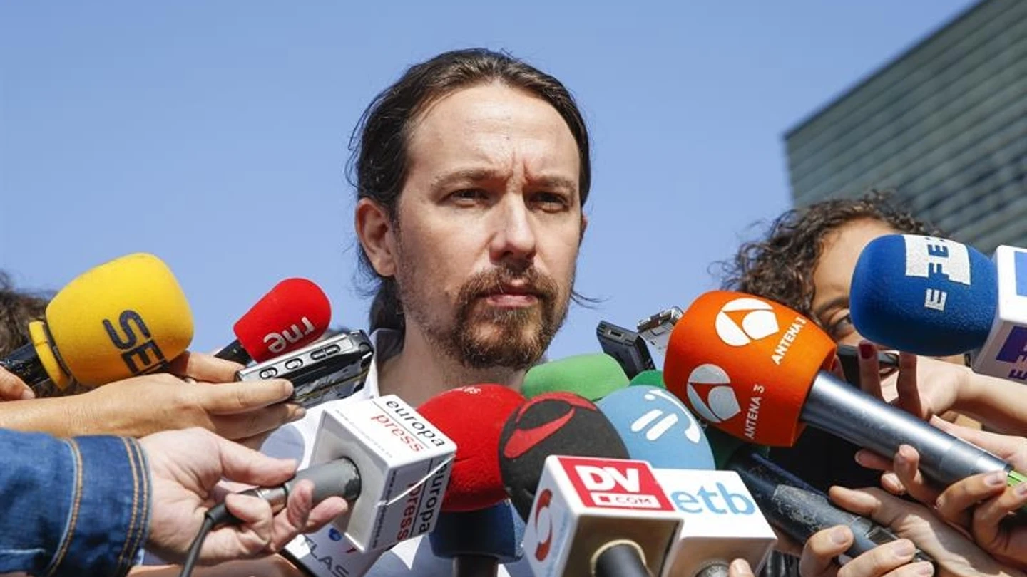 El líder de Podemos, Pablo Iglesias El líder de Podemos, Pablo Iglesias
