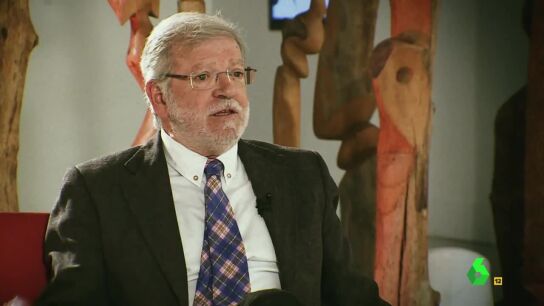 Rodr&iacute;guez Ibarra durante su entrevista en laSextaNoche