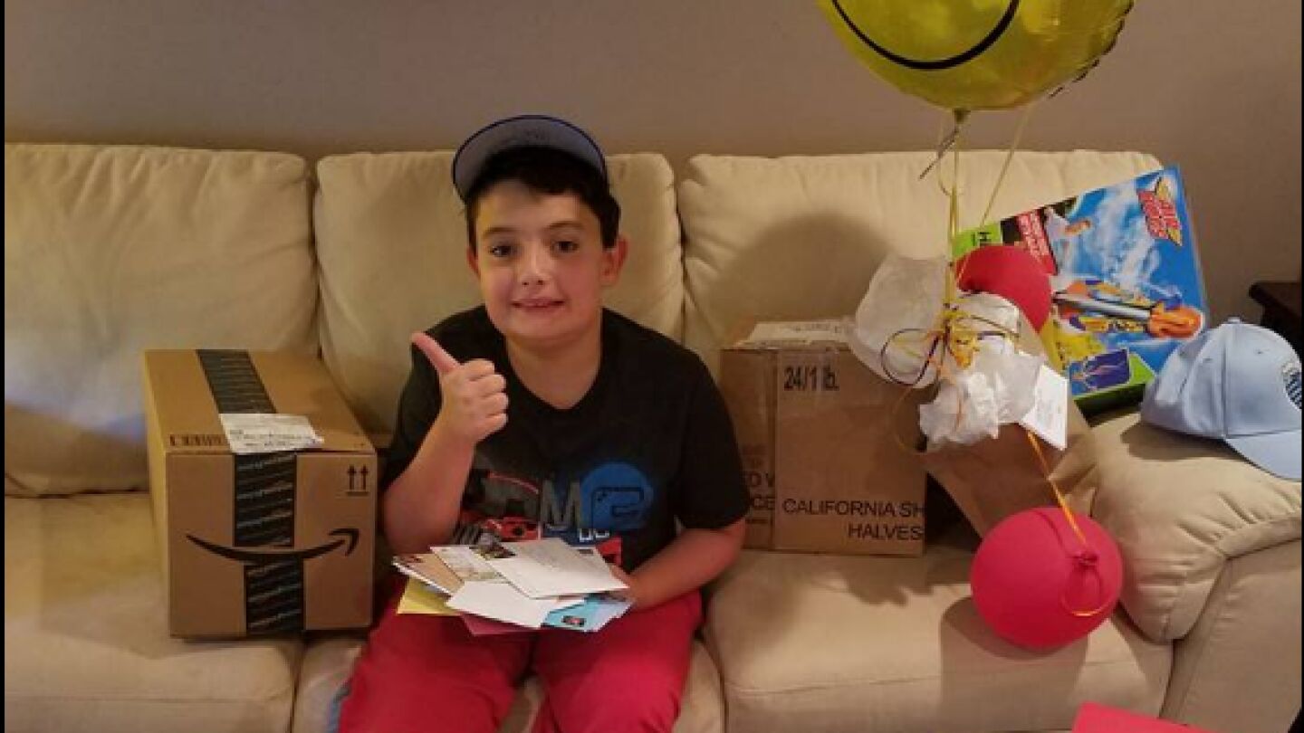 Christopher ha recibido miles de cartas desde la publicaci&oacute;n del post 