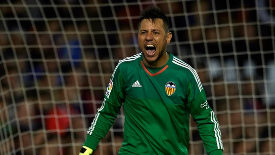 Diego Alves es el portero con más penaltis parados en la historia de la Liga Diego Alves es el portero con más penaltis parados en la historia de la Liga