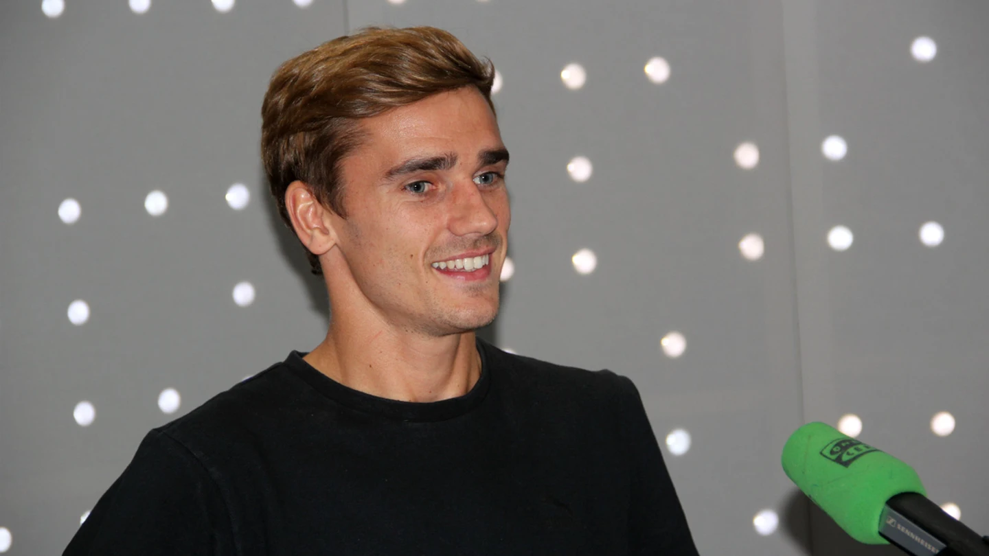 Antoine Griezmann en El Transistor Antoine Griezmann en El Transistor