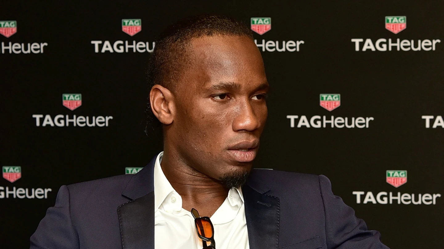 Drogba, en un acto Drogba, en un acto