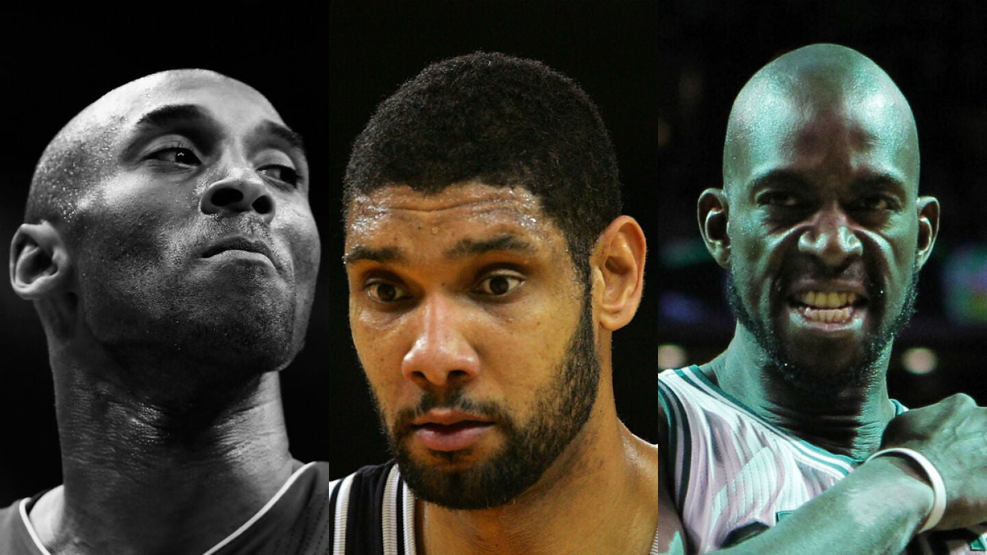 Kobe Bryant, Tim Duncan y Kevin Garnett dicen adi&oacute;s a la NBA