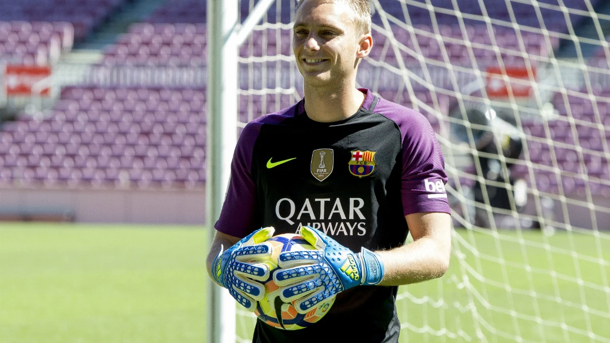 Cillessen, con el Barça