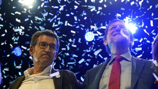 Alberto N&uacute;&ntilde;ez Feij&oacute;o y Mariano Rajoy