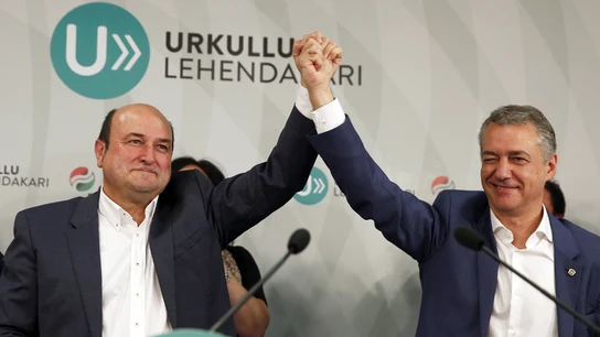 Urkullu y Andoni Ortuzar Urkullu y Andoni Ortuzar