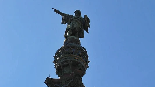 Monumento Cristóbal Colón en Barcelona