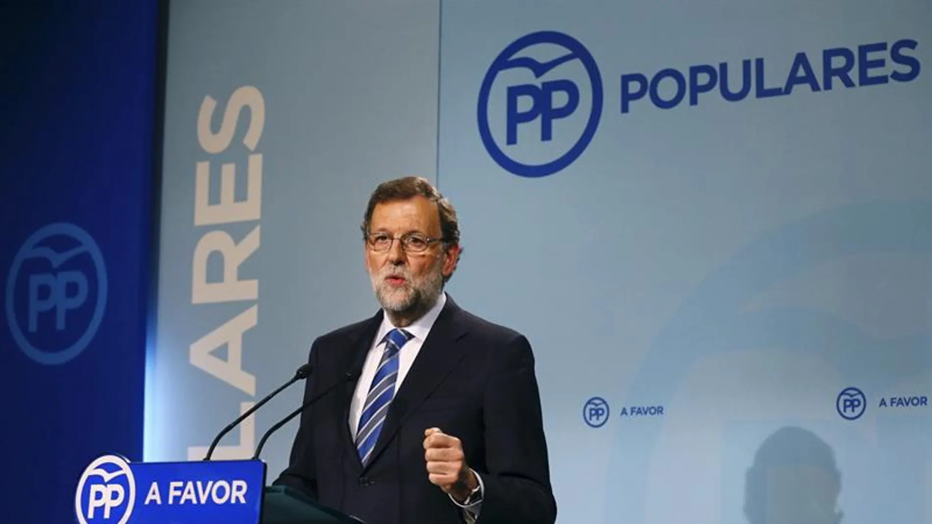 Mariano Rajoy, líder del Partido Popular