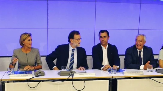 Mariano Rajoy en el Comité Ejecutivo Nacional del PP Mariano Rajoy en el Comité Ejecutivo Nacional del PP