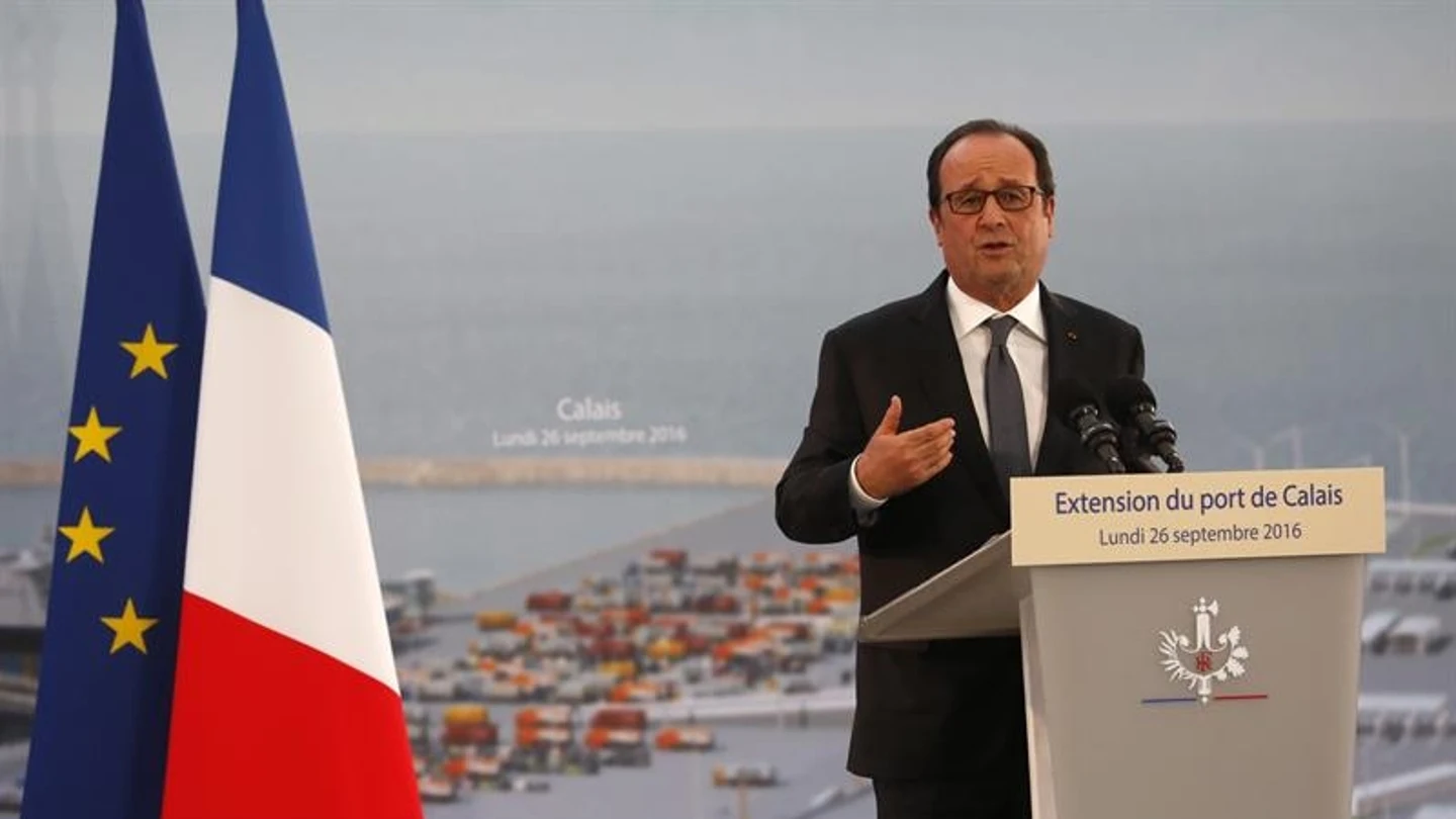 El presidente de Francia, François Hollande El presidente de Francia, François Hollande