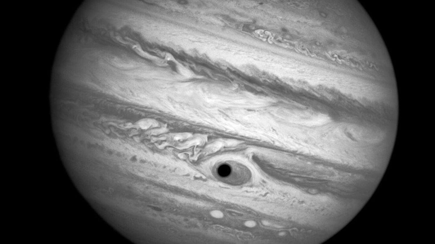 J&uacute;piter visto gracias al telescopio Hubble