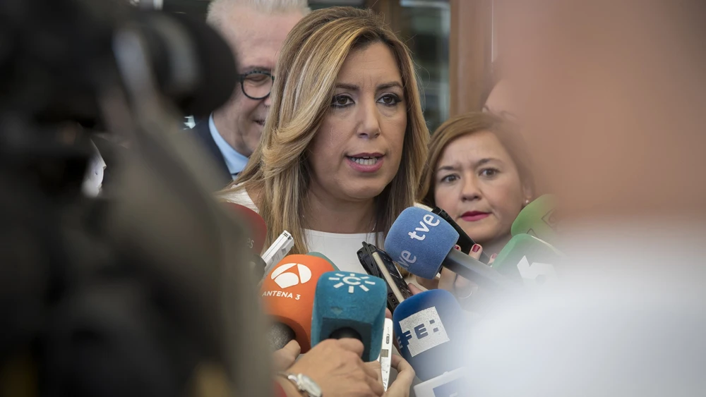 Susana Díaz en una imagen de archivo Susana Díaz en una imagen de archivo