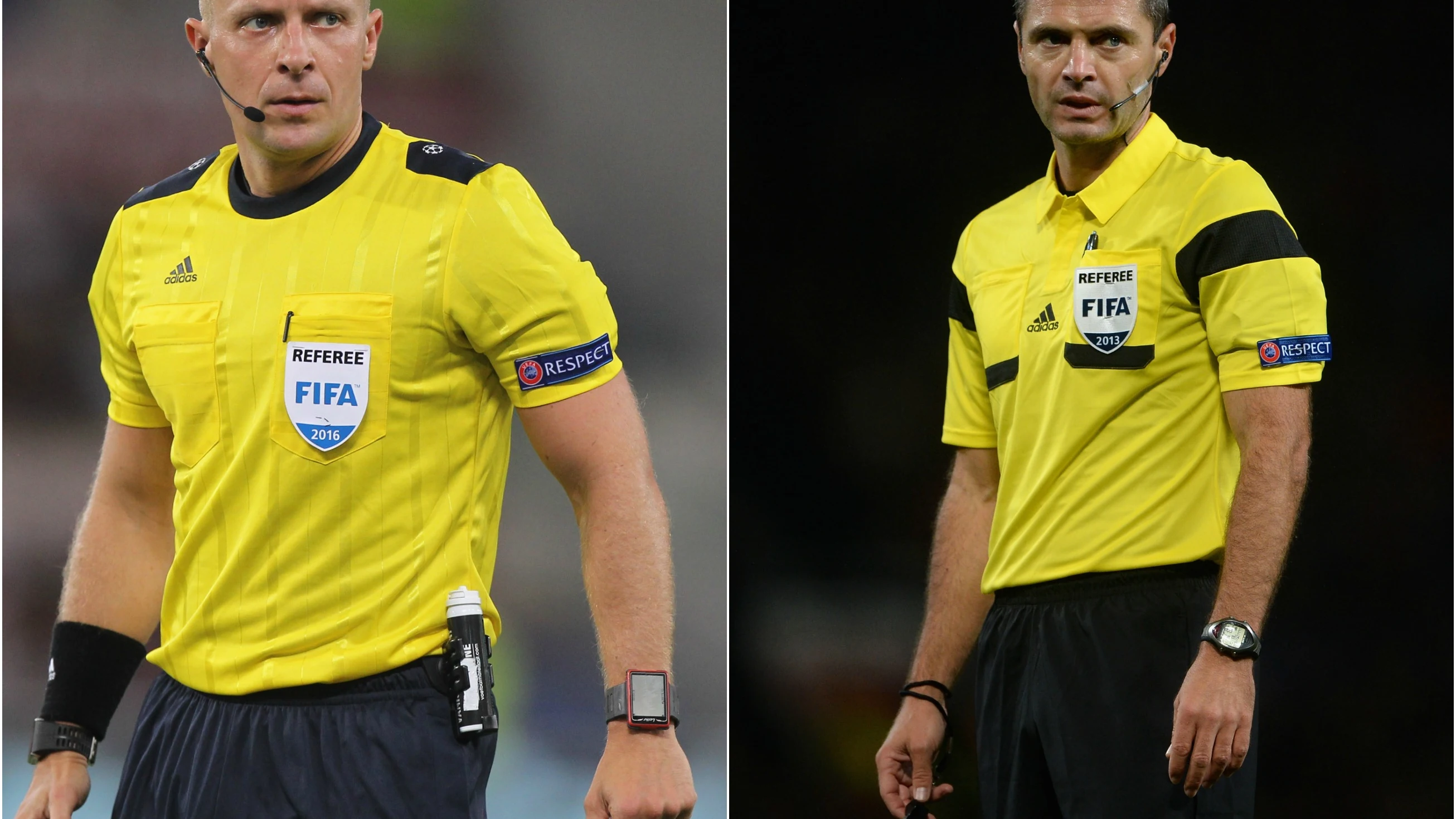 Szymon Marciniak y Damir Skomina Szymon Marciniak y Damir Skomina