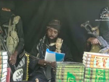 Abubakar Shekau, líder del grupo yihadista nigeriano Boko Haram Abubakar Shekau, líder del grupo yihadista nigeriano Boko Haram