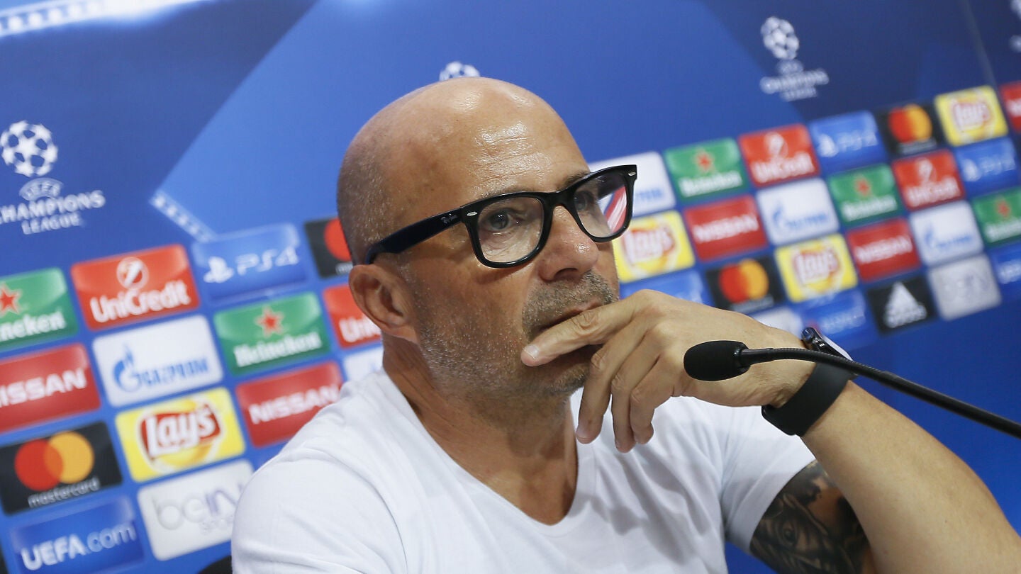 Sampaoli, en rueda de prensa