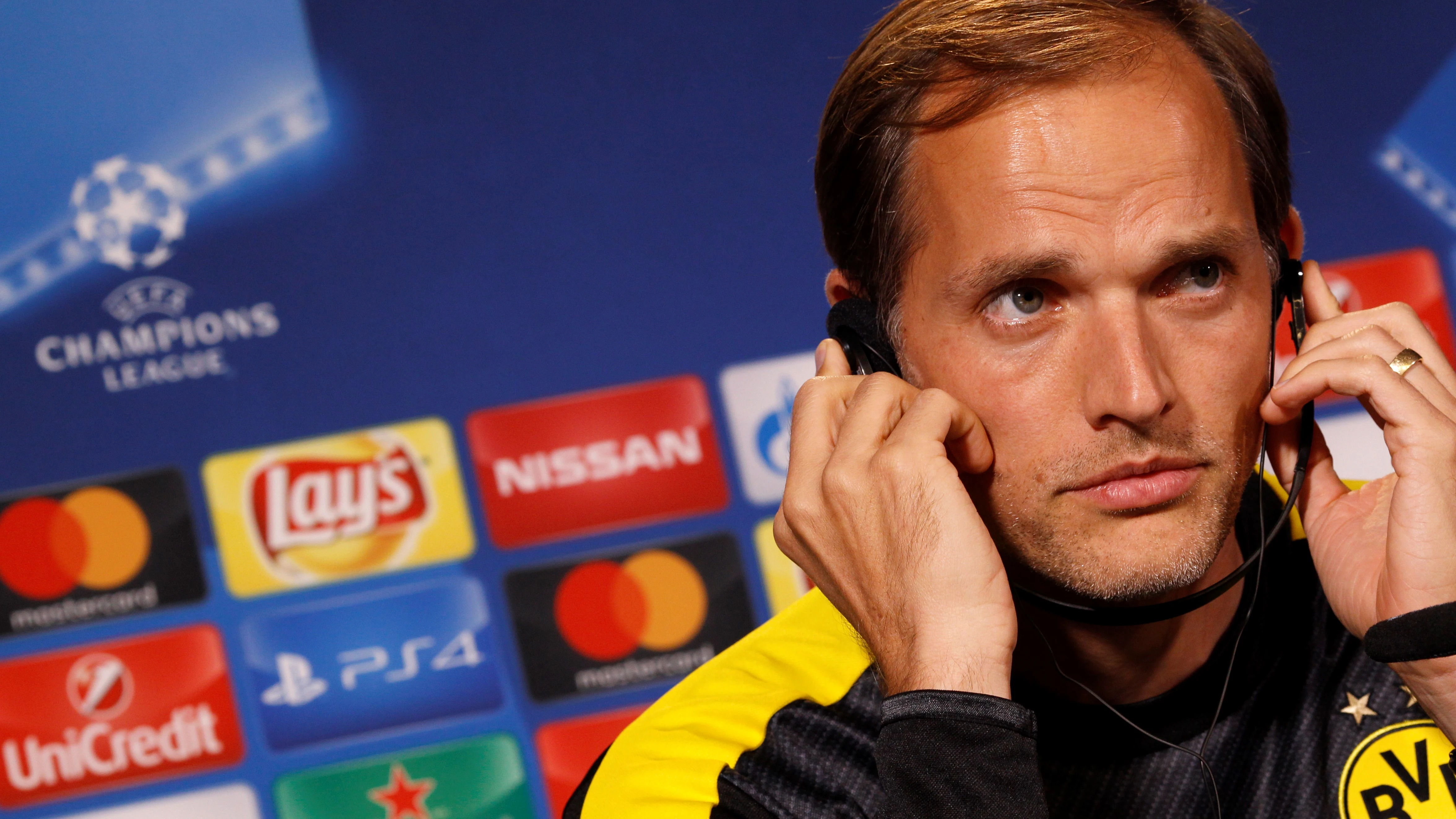 Tuchel, entrenador del Borussia Dortmund