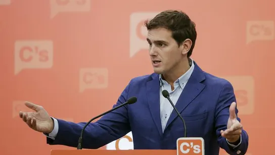 El líder de Ciudadanos, Albert Rivera El líder de Ciudadanos, Albert Rivera