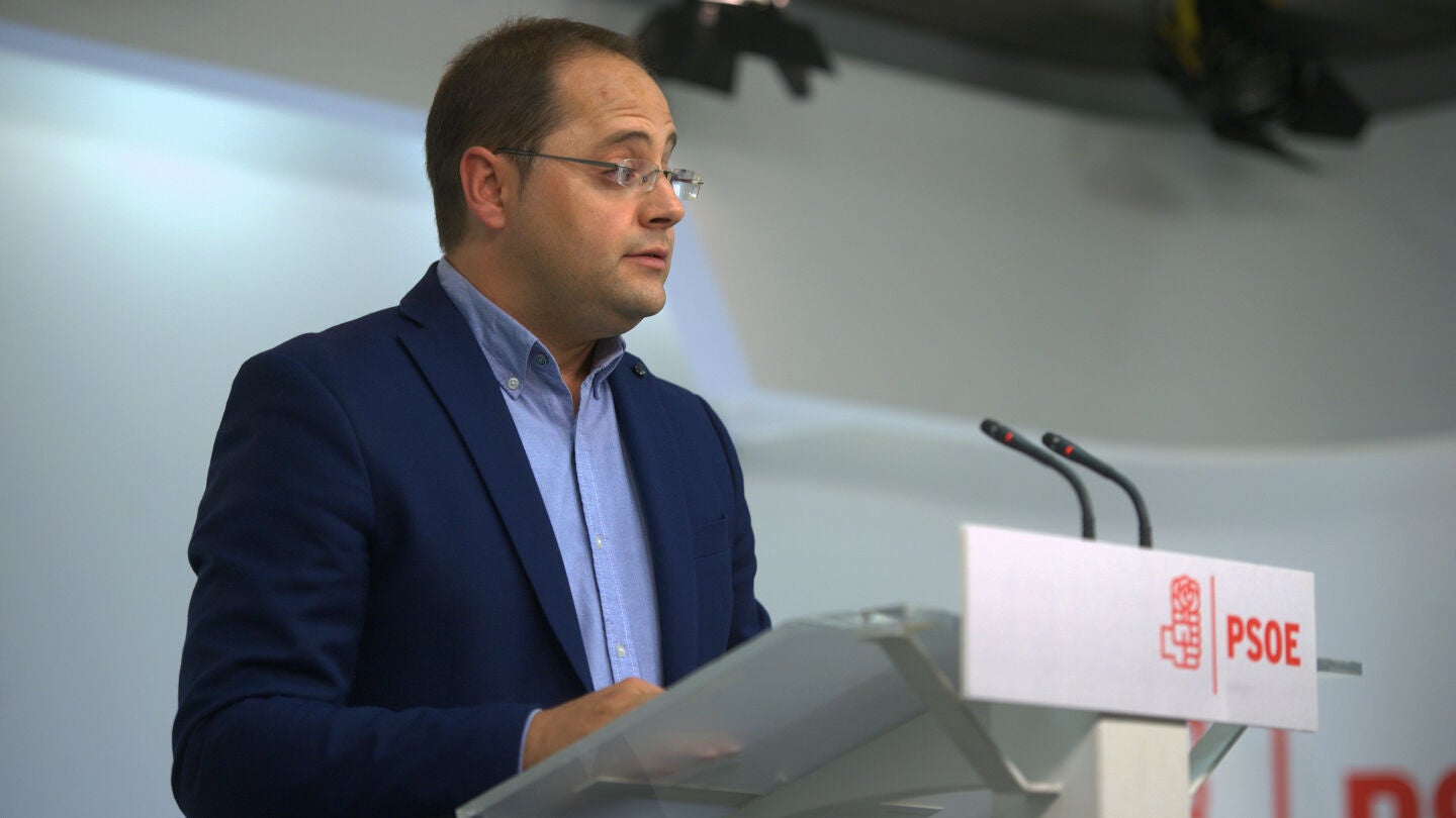 C&eacute;sar Luena valora los resultados del PSOE el 25S
