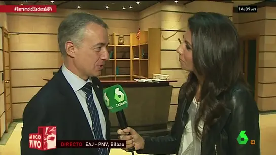 Urkullu habla con Ana Pastor Urkullu habla con Ana Pastor