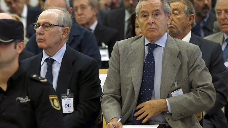 Rodrigo Rato y Miguel Blesa