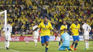 Sergio Araujo, jugador de la U.D Las Palmas