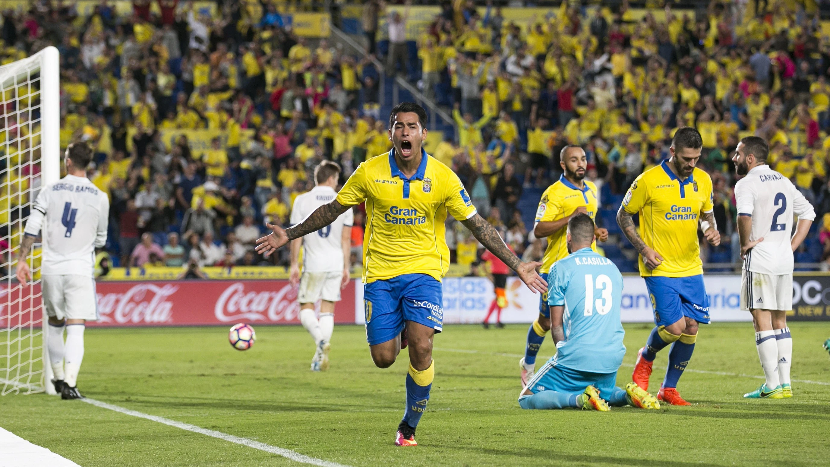 Sergio Araujo, jugador de la U.D Las Palmas