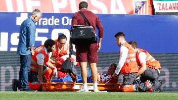 Jose María Giménez, dos semanas de baja por lesión miofascial