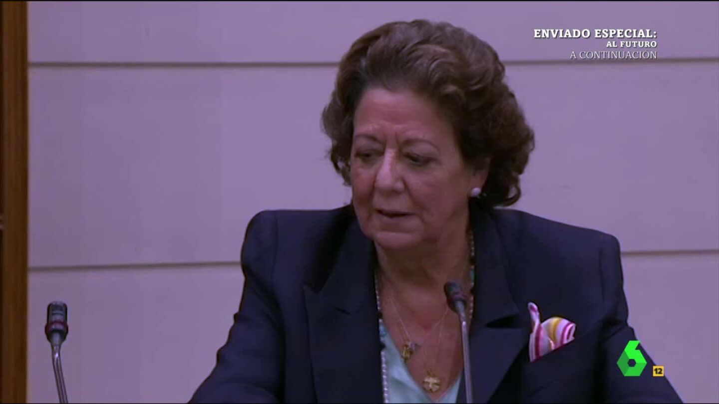 La cara triste de Rita Barber&aacute; 