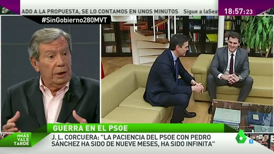 Frame 225.583788 de: Corcuera: "Si Sánchez acuerda con Podemos y los independentistas romperá con la historia del PSOE" Frame 225.583788 de: Corcuera: "Si Sánchez acuerda con Podemos y los independentistas romperá con la historia del PSOE"