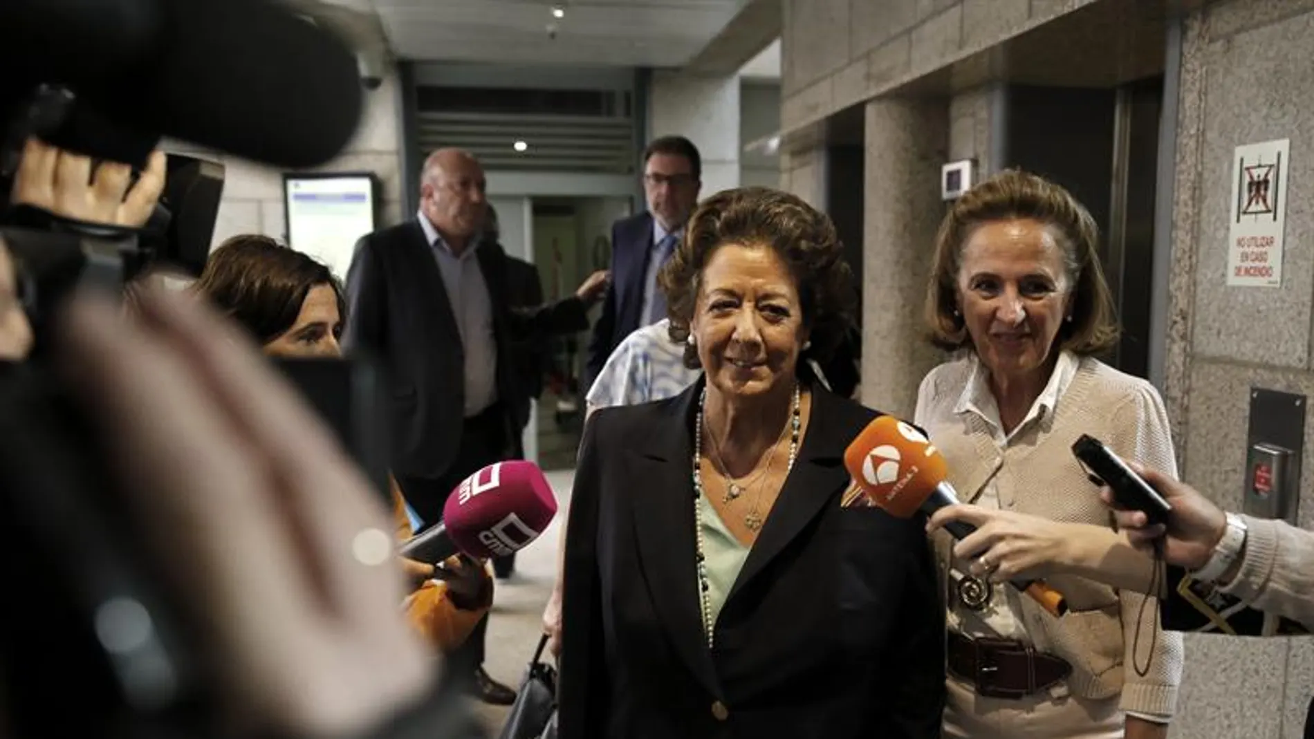 Rita Barberá acude al Senado