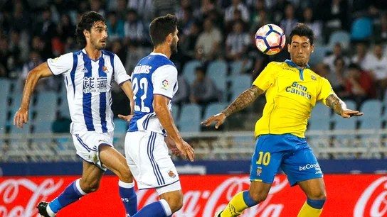 Sergio Araujo, en un partido ante la Real Sociedad Sergio Araujo, en un partido ante la Real Sociedad