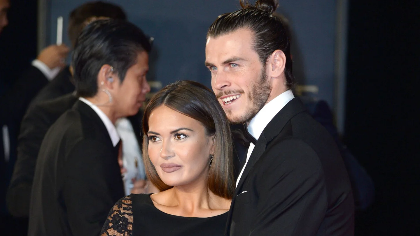 Gareth Bale y Emma Rhys-Jones Gareth Bale y Emma Rhys-Jones