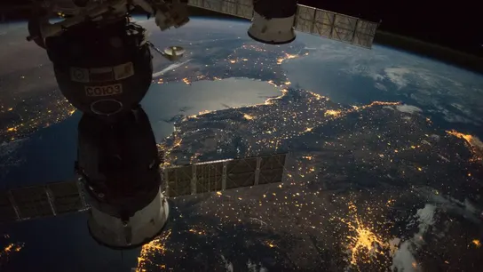 Imagen de España desde el espacio Imagen de España desde el espacio