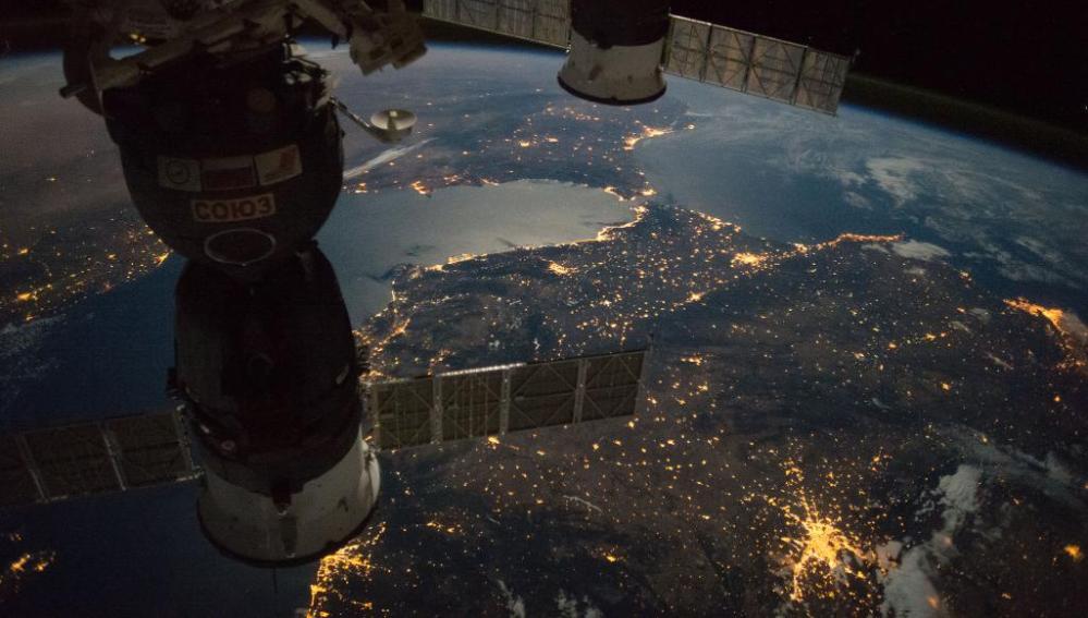 Imagen de España desde el espacio