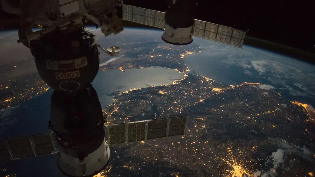 Imagen de España desde el espacio