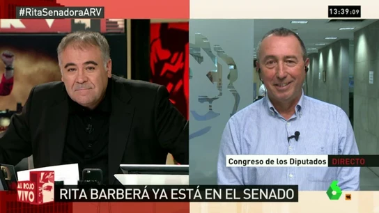 Baldoví: "Es patético que Rita Barberá acabe una carrera política de tres décadas de esta manera tan indigna" Baldoví: "Es patético que Rita Barberá acabe una carrera política de tres décadas de esta manera tan indigna"