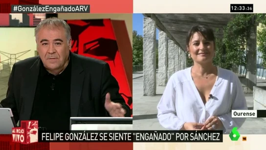 Laura Seara, del PSOE: "Sánchez sabrá lo que hace, pero si el Comité Federal no aprueba sus planes, debería dimitir" Laura Seara, del PSOE: "Sánchez sabrá lo que hace, pero si el Comité Federal no aprueba sus planes, debería dimitir"