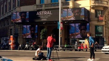Astral en las pantallas de los Cines Palacio de la Prensa de Madrid