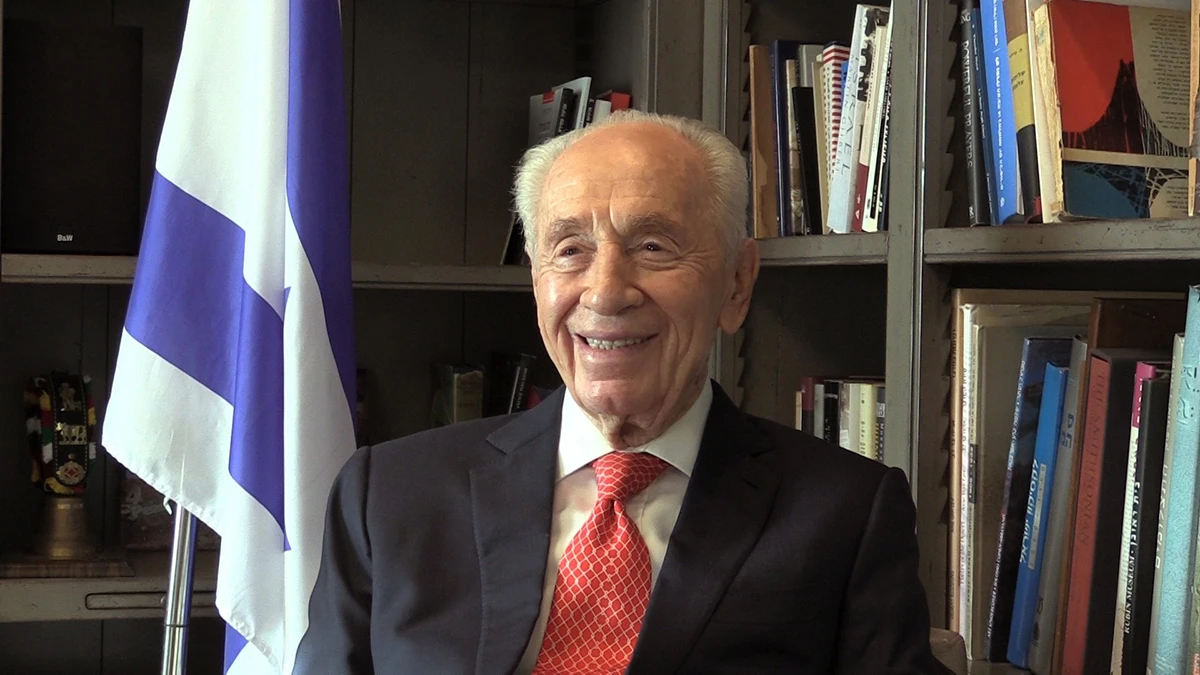 Simón Peres, expresidente israelí y Premio Nobel de la Paz