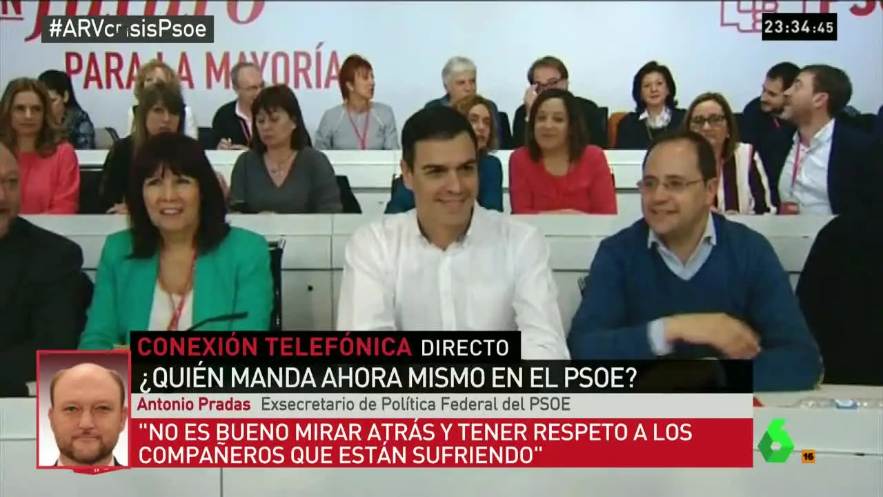 Antonio Pradas, en Al Rojo Vivo