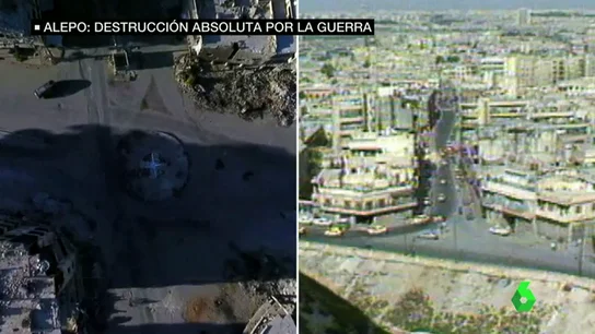 Frame 31.110615 de: Monumentos, mercados y edificios destruidos, el antes y el después de Alepo tras cuatro años de guerra en Siria Frame 31.110615 de: Monumentos, mercados y edificios destruidos, el antes y el después de Alepo tras cuatro años de guerra en Siria