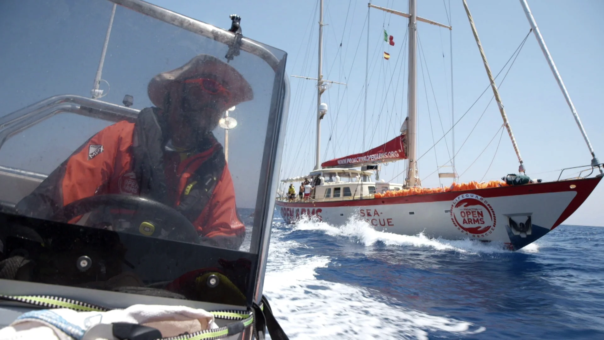 Imagen del barco 'Astral' en Salvados