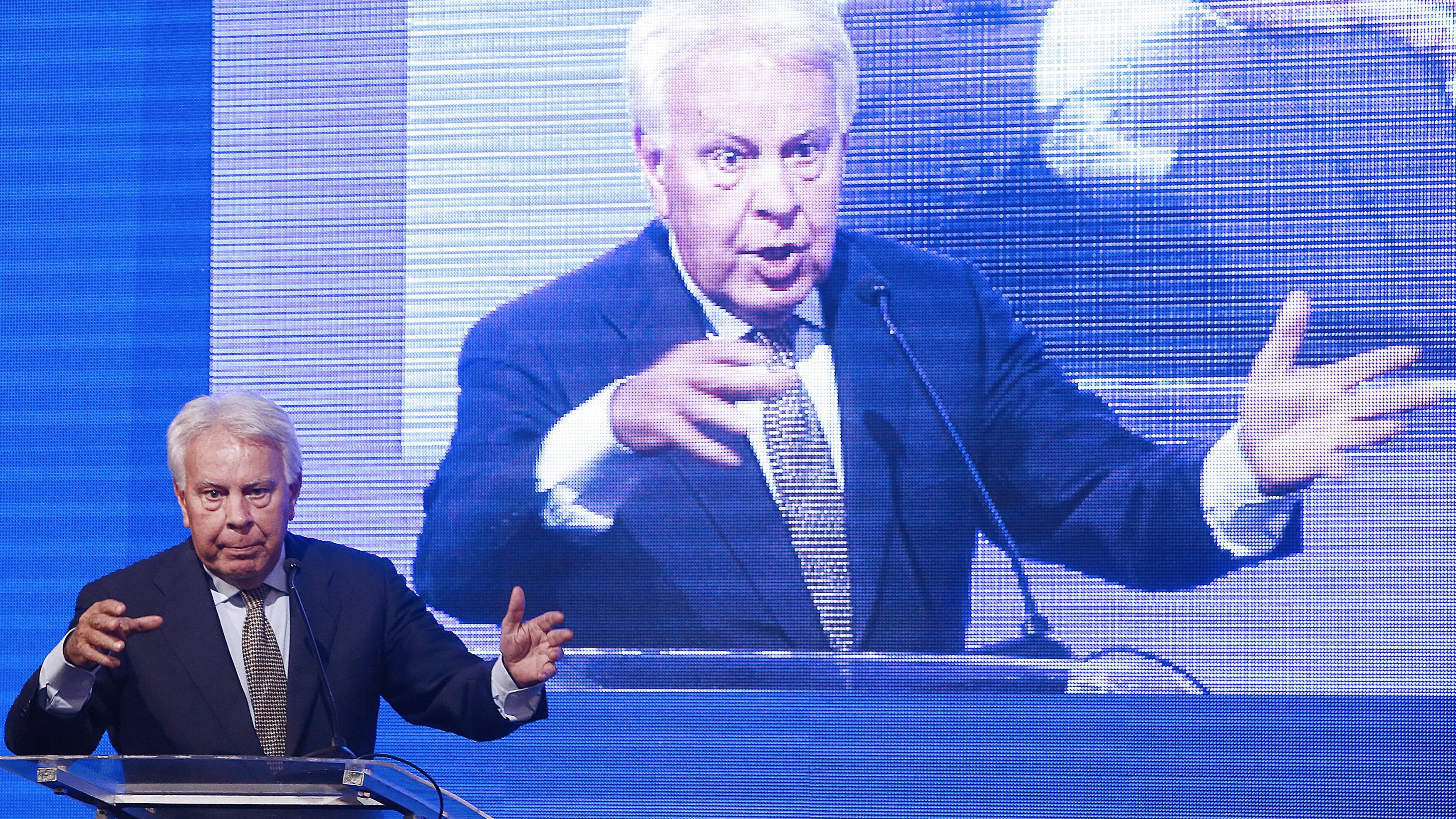 Felipe González, expresidente del Gobierno de España