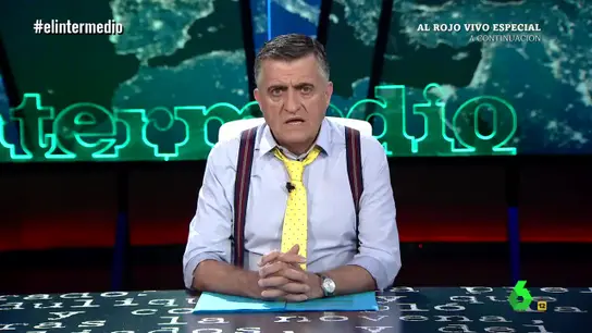 El Gran Wyoming, en El Intermedio El Gran Wyoming, en El Intermedio