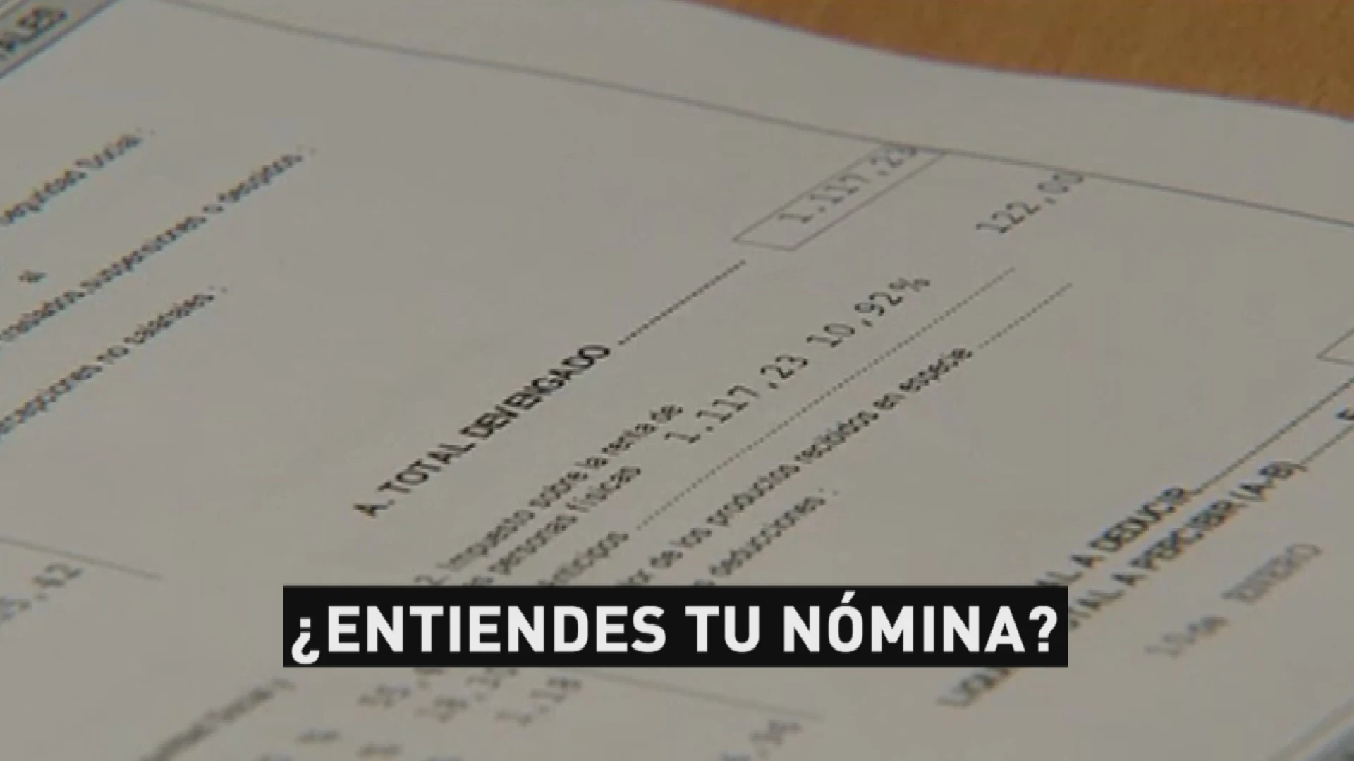 Más de un tercio de los españoles no entiende los conceptos básicos de su nómina