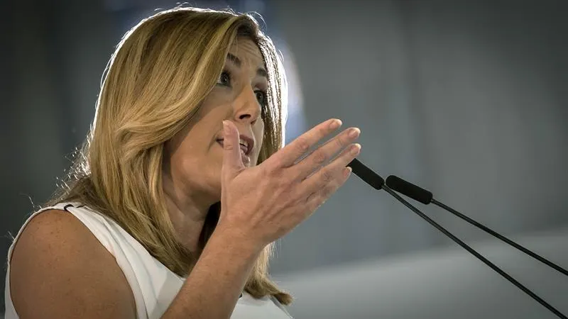  La secretaria general del PSOE-A y presidenta andaluza, Susana Díaz