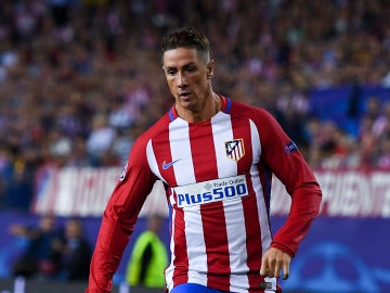 Fernando Torres, en el partido ante el Bayern de Múnich Fernando Torres, en el partido ante el Bayern de Múnich