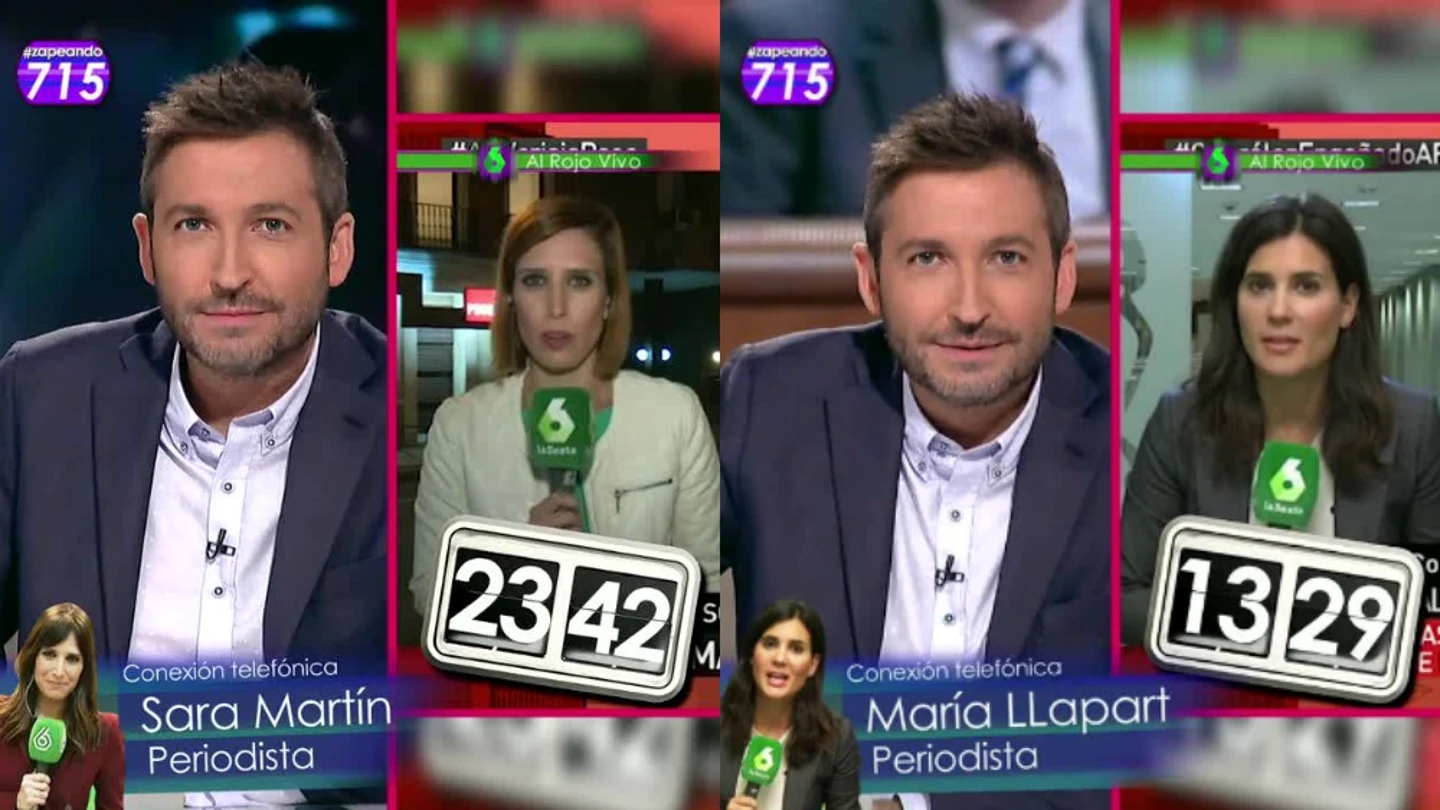 Zapeando conecta vía telefónica con Sara Martín y María Llapart Zapeando conecta vía telefónica con Sara Martín y María Llapart