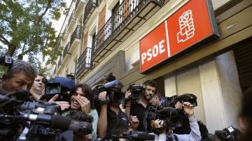 Sede del PSOE en la calle Ferraz